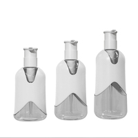 Flacons de conditionnement de produits cosmétiques en PET vides de 300 ml, 400 ml, 500 ml, avec pompe distributeur et bouchon, pour shampooing, lotion, soins personnels, savon liquide