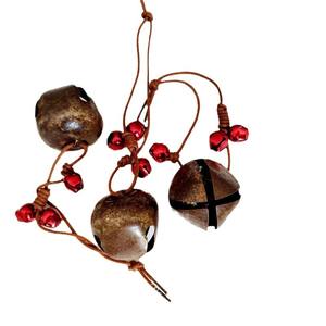 Campanelli di mucca in ottone su misura 30 Mm ideali per l'uso da parte di negozi di decorazioni per la casa e per il bestiame - Product Image 1