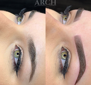 Pigmentos de mezcla <span class=keywords><strong>Perma</strong></span> semipermanente para cejas, muestra gratuita, logotipo personalizado, producto de maquillaje permanente aceptado para uso de artistas de tatuajes de cejas - Product Image 4