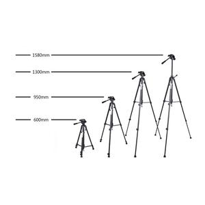 Buen Precio, WT3540, Accesorios Ligeros para Fotografía, Trípode Weifeng WT <span class=keywords><strong>3540</strong></span> para Cámara, Videocámara, Telescopio, con Cabezal Panorámico de 3 Vías + Bolsa - Product Image 2