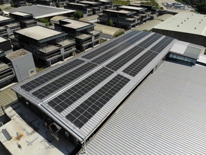 Waterproof BIPV 490W Flexible Solar Panel for Building Integrated Photovoltaic Roofing & Facade Material&Aesthetic Custom Design - Product Image 1