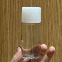 Flacon cosmétique PET transparent personnalisé de 80 ml et 100 ml avec réducteur d'orifice pour sérum capillaire, huile essentielle et traitement du cuir chevelu