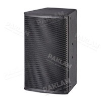 Kabinet Speaker Paskal LQ-10 10 inci Pasif Full Range 250W 8 Ohm dengan Casing Kayu untuk Penggunaan Profesional Live Sound & DJ