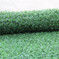 Faux plantes artificielles décoratives à feuilles vertes, haies, clôtures, paysages, panneaux muraux en herbe, clôtures d'extérieur