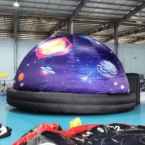 Tienda de domo de aire portátil con pantalla de película, planetario, 6m - Product Image 6