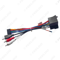 Adaptateur de faisceau de câbles d'alimentation 16 broches avec USB AUX pour Hyundai Verna/Accent KIA Forte/Cerato/Sorento/Sportage/Soul