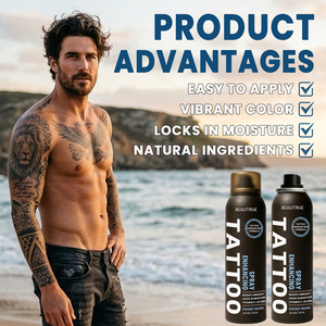Spray per Migliorare il Colore dei Tatuaggi Coconut Woods, Spray Post-Trattamento per Tatuaggi, Aumenta la Vivacità, Rende l'Idratazione Duratura, Prodotti Professionali per la Cura dei Tatuaggi - Product Image 2