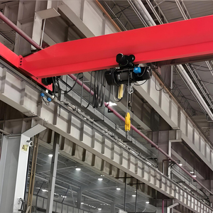 เครน EOT แบบประหยัด 1 ตัน 2 ตัน 5 ตัน 10 ตัน เครนไฟฟ้าแบบคานเดี่ยว เคลื่อนที่เหนือศีรษะ - Product Image 2