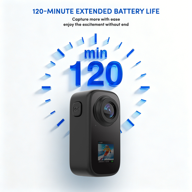 Upgraded Model 1.3 Inch Touchable Screen Sport Camera 4k with Accessories Kits Wearable Camera for Pet Walking/Work/Travel