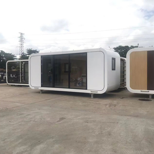 Villa <span class=keywords><strong>de</strong></span> agua prefabricada flotante-Estructura <span class=keywords><strong>de</strong></span> aleación <span class=keywords><strong>de</strong></span> aluminio anticorrosión con piso inferior <span class=keywords><strong>de</strong></span> vidrio (perfecto para resorts <span class=keywords><strong>de</strong></span> Isla) - Product Image 1