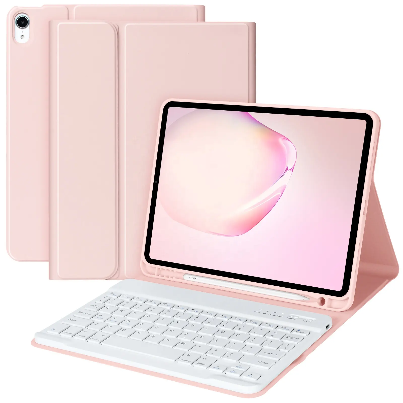 Auto Sleep/Wake Detachable Magnetic Keyboard Case Stand Folio Protect Cover Case for ipad 9.7 keyboard case with trackpad