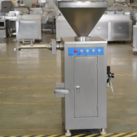 Machine quantitative entièrement électrique automatique à piston de remplissage de saucisse de sang