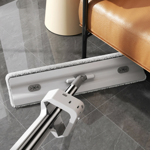 HOLAMOPA Serpillère à essorage mains libres avec système d'auto-nettoyage et tête profilée unique pour le nettoyage des murs, des plinthes et des interstices - Product Image 3