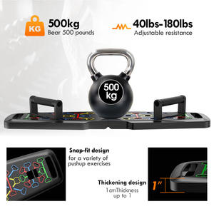 Xách tay có thể gập lại tập thể dục tập thể dục calisthenics thiết bị tại nhà văn phòng tầng phòng tập thể dục Phụ kiện cho nam giới và phụ nữ - Product Image 6