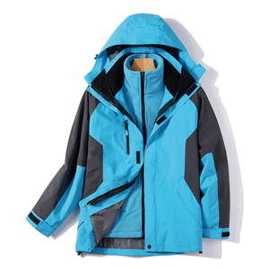 Vêtements d'hiver personnalisés pour hommes, veste <span class=keywords><strong>de</strong></span> <span class=keywords><strong>Ski</strong></span> bon marché, vente en gros - Product Image 3