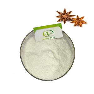 Haccp Nouveau produit Qualité alimentaire Échantillon gratuit Acide shikimique Extrait d'Illicium Verum Poudre d'acide shikimique - Product Image 1