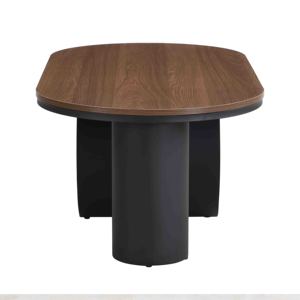 Mesa de centro, mesa de centro de 47,24 pulgadas con cajón de almacenamiento, mesa central de metal negro para sala de estar - Product Image 5