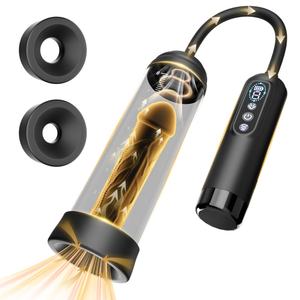 Автоматический вибрационный мастурбатор-экстендер для пениса, электрический вакуумный насос для увеличения члена, секс-игрушка для взрослых - Product Image 3