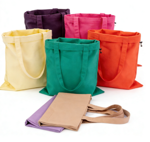 Sac fourre-tout en toile de coton imprimé personnalisé, écologique, pliable, avec fermeture éclair, idéal pour les cadeaux (vente en gros) - Product Image 1