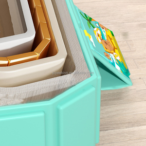 Nhà Máy Bán buôn Ngoài Trời Màu hồng và màu xanh lá cây hình bầu dục PVC bé bồn tắm có thể gập lại bồn tắm bé gấp bồn tắm di động - Product Image 5