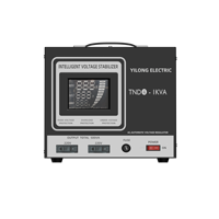 Régulateur/Stabilisateur de tension automatique monophasé YILONG SVC-1KVA 220V 1000VA, stabilisateur AC à servomoteur haute précision AVR