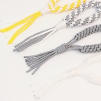 Bracelet de Muay Thai tressé personnalisé pour enfants, avec pompon Pra Jiad, pour l'entraînement de boxe, vente en gros directe d'usine, OEM ODM