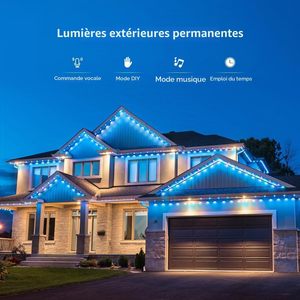 30mm RGBW Waterproof Aluminum Smart Led Pixel Point Light IP68 Outdoor Permanent Christmas Track Lights Wireless - Product Image 3