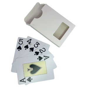 <span class=keywords><strong>Cartas</strong></span> de juego impermeables para sala de ajedrez, juego de <span class=keywords><strong>cartas</strong></span> de plástico para ocio y entretenimiento, fácil de llevar - Product Image 5