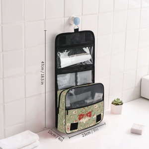 Bolsa de Aseo de Viaje al por Mayor, Personalizada, Impermeable, Plegable, con Cierre de Cremallera, Asa Suave, Gran Capacidad, Organizador - Product Image 5