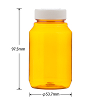 Livraison rapide, flacons en plastique PET de 150 ml, grande capacité, sûrs, incassables, design personnalisé, pour le stockage de médicaments