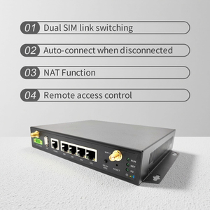 Dual Sim Wifi ax3000 không dây di động công nghiệp 5G Router IOT m2m RS232 RS485 cổng nối tiếp với di làm <span class=keywords><strong>APN</strong></span> VPN Gateway <span class=keywords><strong>Modem</strong></span> - Product Image 4