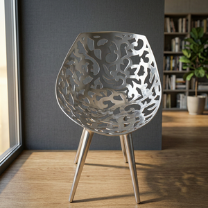 Modern Durable Aluminum Leisure <b>Chair</b> for Living Room - Product Image 3