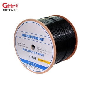 Trong nhà ngoài trời <span class=keywords><strong>Cat6</strong></span> UTP Mạng cáp cho máy tính kết nối 305m chiều dài 99.99% Trần Đồng dây dẫn PVC LSZH Áo khoác - Product Image 6