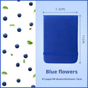 Libreta de Bolsillo Portátil con Tapa Dura de Cuero PU Magnética <span class=keywords><strong>y</strong></span> Logotipo Personalizado, 96 Hojas, para Oficina, Escuela, Promoción, Suministros para Pequeñas Empresas - Product Image 5