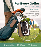 Étui de rangement pour accessoires de golf personnalisés en EVA, étui de voyage rigide de haute qualité pour téléphone, étanche, magnétique en EVA