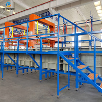 Machine de galvanoplastie au zinc entièrement automatique, machine de chromage, machine de placage au cuivre