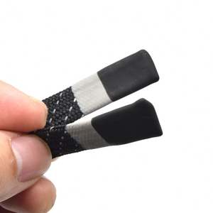 Latest OEM Production Customization Drawstring Silicone Dipping End Silicon Tips Drawstrings <b>Shoelaces</b> 2022 - Product Image 6