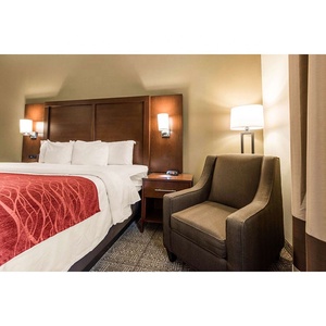Venta de fábrica Comfort Inn Venta al por mayor Hotel Habitación de invitados Armario Cama Base Cabecero Sillas Sofá Liquidación Hotel <span class=keywords><strong>Dormitorio</strong></span> <span class=keywords><strong>Muebles</strong></span> - Product Image 5