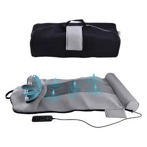 Hot Sale Electric Rolling Shiatsu Massage Mat Airbag Compression Full Body Massage Mattress