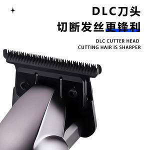 Tondeuse à cheveux électrique Kemei KM-1807, corps métallique, écran digital, charge USB, tondeuse professionnelle pour hommes - Product Image 3