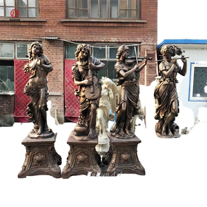 Scultura Umana in Marmo a Grandezza Naturale per <span class=keywords><strong>Giardino</strong></span> Moderno e Decorazione d'Interni - Product Image 1
