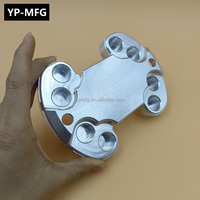 Prototype de pièces d'usinage de machine CNC en aluminium de haute précision personnalisé Fabricants de composants métalliques en aluminium usinés