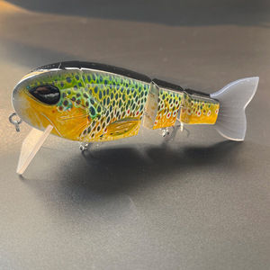 Leurre <span class=keywords><strong>de</strong></span> pêche flottant <span class=keywords><strong>de</strong></span> 5 pouces/1,66 oz aux couleurs réalistes, leurre nageur en plastique dur - Product Image 6