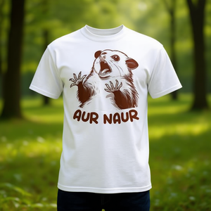 Camiseta Aur Naur Possum con diseño de meme sarcástico y lindo, ropa promocional - Product Image 3