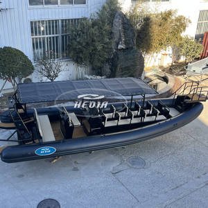 Haide CE 32 pies Lancha de Patrulla de Lujo DL960, Bote de Pesca Submarina, Bote Flotante, Botes de Fondo Plano de Aluminio - Product Image 2