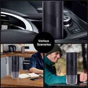 Cafetera Eléctrica Portátil 3 en 1, Cafetera de Viaje para Acampar, Cafetera para Auto con Autocalentamiento y USB-C - Product Image 4