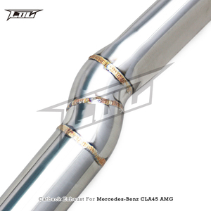 ท่อไอเสีย Catback พร้อมวาล์วสำหรับ Mercedes-Benz CLA45 AMG W117 2.0T ปี 2014-2019 ยี่ห้อ Boska Racing ผลิตจากสแตนเลส - Product Image 5