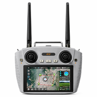 Station de contrôle au sol pour drone G12 5,5 pouces, 9 km, 2,4 GHz, 5,8 GHz, Android 13, télécommande avec récepteur GR01