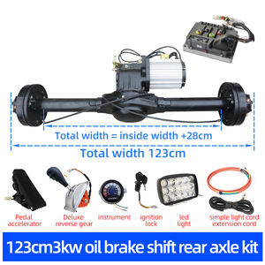 Triciclo Eléctrico <span class=keywords><strong>de</strong></span> Carga Hengnayuan <span class=keywords><strong>de</strong></span> 123 cm, 60 V, 3000 W, Motor Pmsm, Freno <span class=keywords><strong>de</strong></span> Aceite <span class=keywords><strong>de</strong></span> Suspensión, Velocidad Variable <span class=keywords><strong>2</strong></span>, Relación <span class=keywords><strong>de</strong></span> Transmisión 1:16:32, <span class=keywords><strong>Diferencial</strong></span>, 1.5 <span class=keywords><strong>Toneladas</strong></span> - Product Image 2