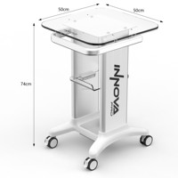 Chariot de transport pour équipement de beauté IPL laser, mobilier de salon, machine de cavitation, chariot de spa esthétique pour hôpitaux et usines